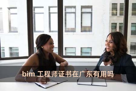 bim工程师证书在广东有用吗