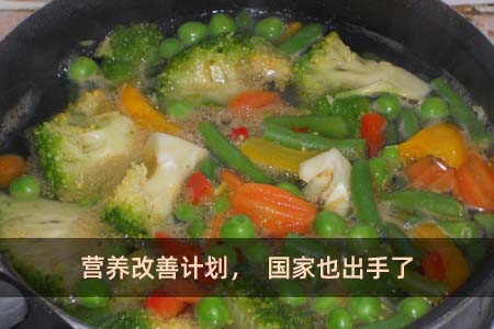 營養改善計劃，國家早出手了