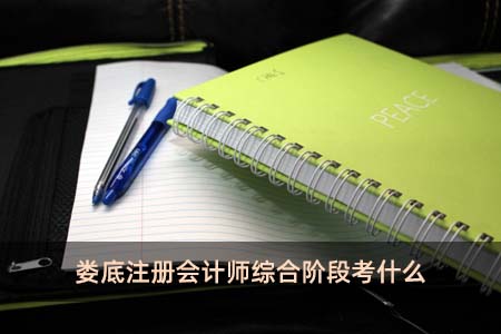 婁底注冊會計師綜合階段考什么